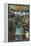 Catalina Island, California - Empress Glass Bottom Boat-Lantern Press-Framed Stretched Canvas