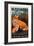 Catalina Island, California - Fox and Kit-Lantern Press-Framed Art Print