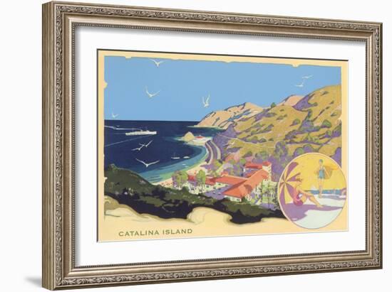 Catalina Island-null-Framed Art Print