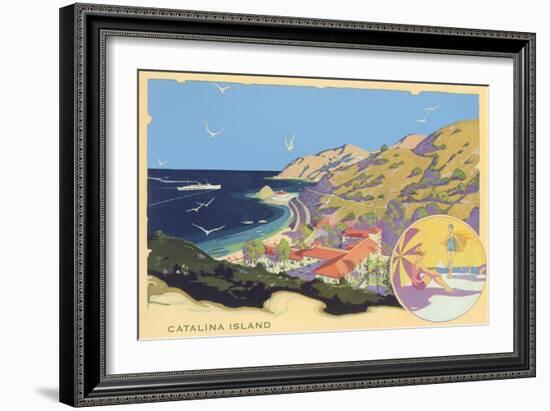 Catalina Island-null-Framed Art Print