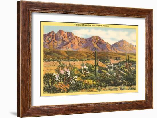 Catalina Mountains, Tucson, Arizona-null-Framed Art Print