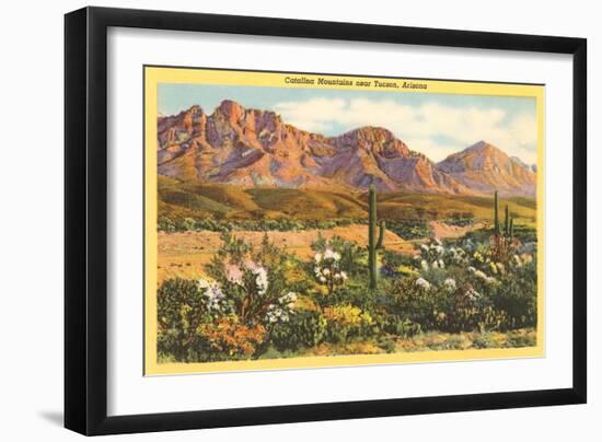 Catalina Mountains, Tucson, Arizona-null-Framed Art Print