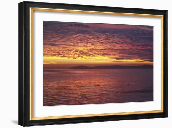 Catalina Sunset-Chris Bliss-Framed Photographic Print