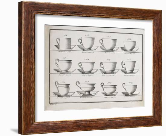 Catalogue of the Porcelain Factory Coussac Bonneval-null-Framed Giclee Print