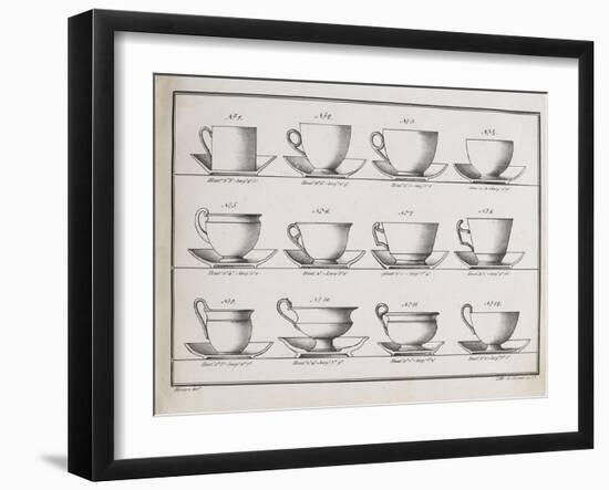 Catalogue of the Porcelain Factory Coussac Bonneval-null-Framed Giclee Print