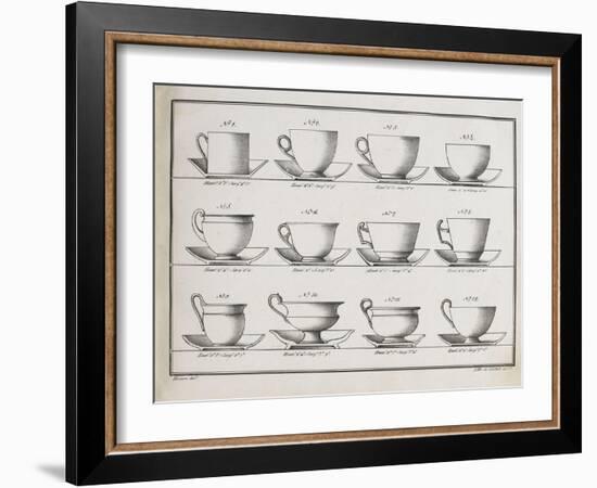 Catalogue of the Porcelain Factory Coussac Bonneval-null-Framed Giclee Print