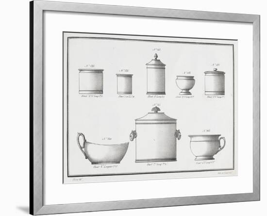 Catalogue of the Porcelain Factory Coussac Bonneval-null-Framed Giclee Print