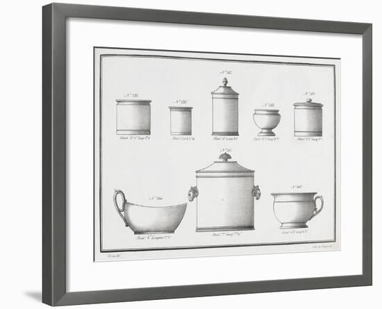 Catalogue of the Porcelain Factory Coussac Bonneval-null-Framed Giclee Print