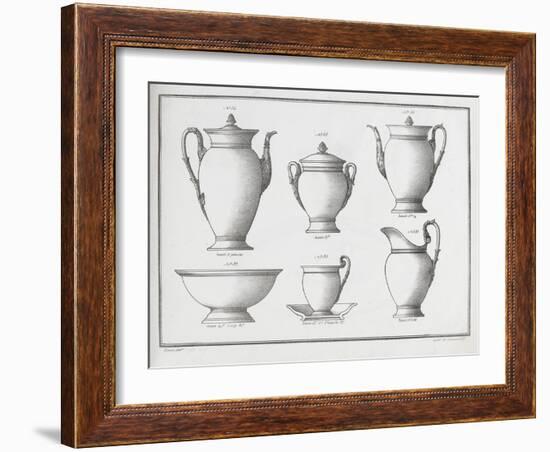 Catalogue of the Porcelain Factory Coussac Bonneval-null-Framed Giclee Print