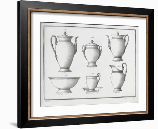 Catalogue of the Porcelain Factory Coussac Bonneval-null-Framed Giclee Print