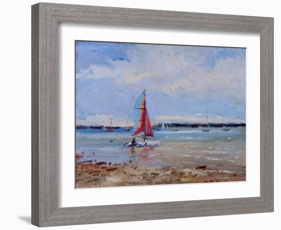 Catamaran, Brittany-Christopher Glanville-Framed Giclee Print