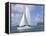 Catamaran, Island of Praslin, Seychelles, Indian Ocean, Africa-Bruno Barbier-Framed Premier Image Canvas