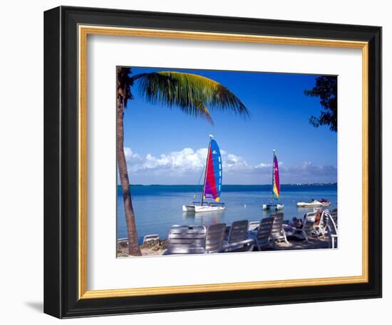 Catamarans, Florida Keys, Florida, USA-Terry Eggers-Framed Photographic Print