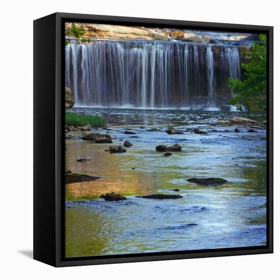 Cataract Falls State Park, Indiana, USA-Anna Miller-Framed Premier Image Canvas