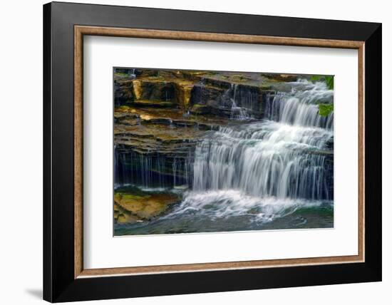 Cataract Falls State Park , Indiana, USA-Anna Miller-Framed Photographic Print