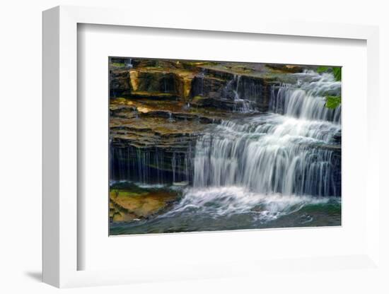 Cataract Falls State Park , Indiana, USA-Anna Miller-Framed Photographic Print