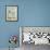 Catbirds & Blooms-Pamela Gladding-Framed Art Print displayed on a wall