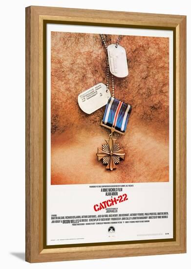 Catch-22-null-Framed Stretched Canvas