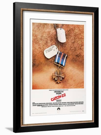 Catch-22-null-Framed Art Print