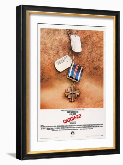 Catch-22-null-Framed Art Print