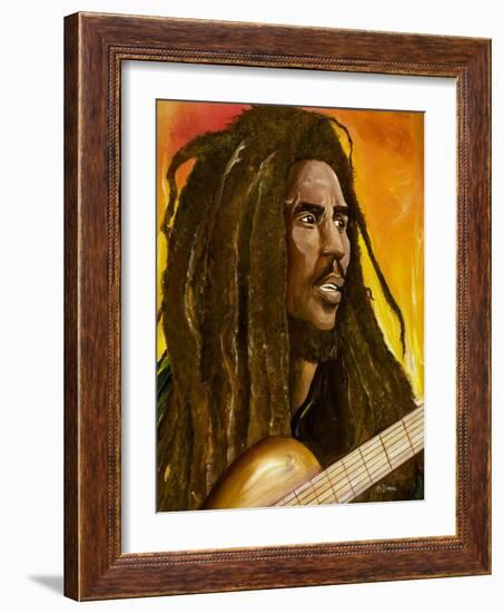 Catch a Fire-Ikahl Beckford-Framed Giclee Print