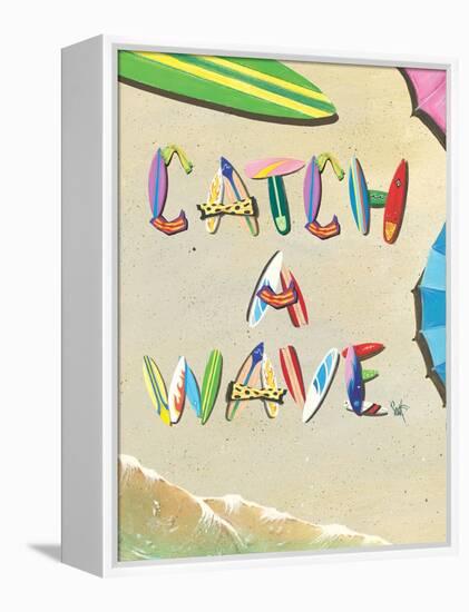 Catch a Wave-Scott Westmoreland-Framed Stretched Canvas