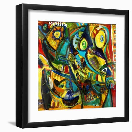 Catch Me If You Can-Martin Kalhoej-Framed Art Print