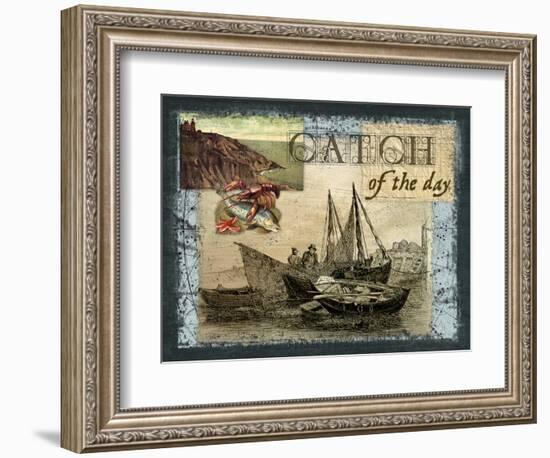 Catch of the Day-Kate Ward Thacker-Framed Giclee Print