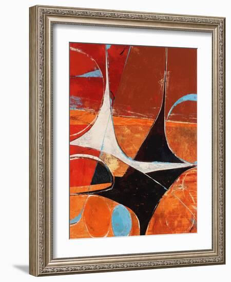 Catch Up-Tony Wire-Framed Giclee Print