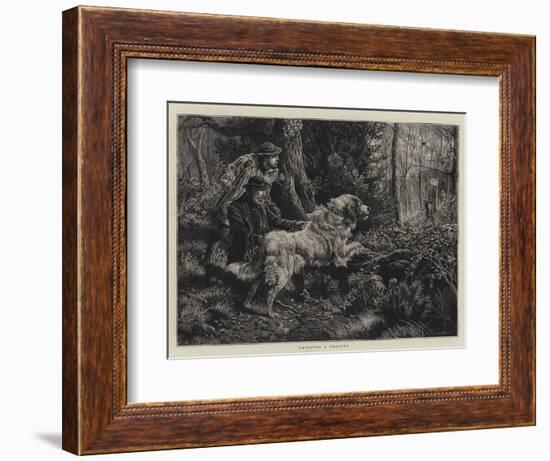 Catching a Poacher-Basil Bradley-Framed Giclee Print
