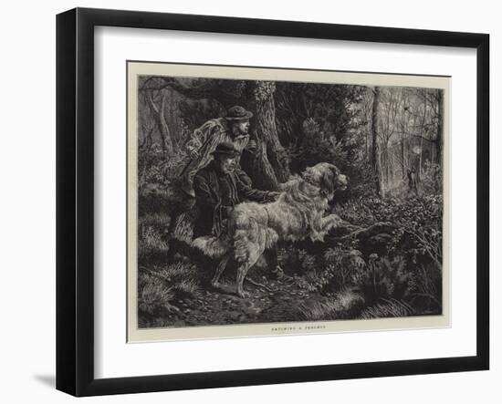 Catching a Poacher-Basil Bradley-Framed Giclee Print