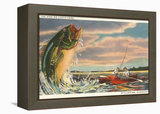 Catching Big Fish, Stillwater, Minnesota-null-Framed Stretched Canvas