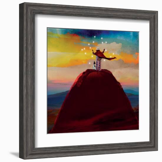 Catching Stars-Nancy Tillman-Framed Art Print