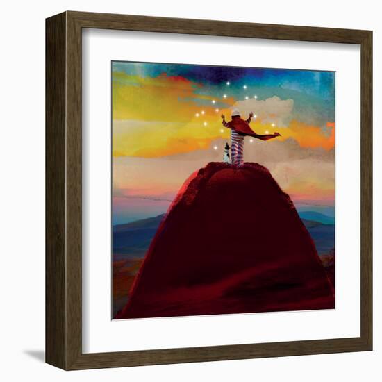 Catching Stars-Nancy Tillman-Framed Art Print