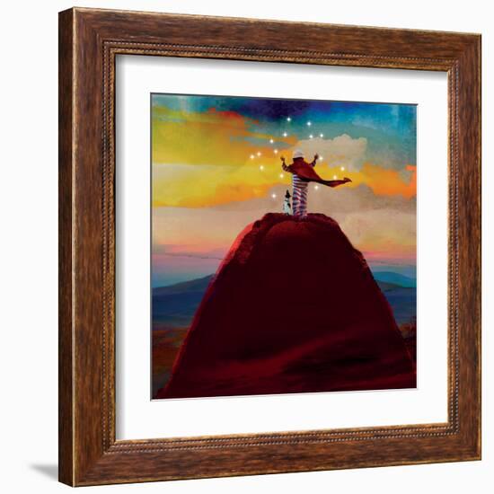 Catching Stars-Nancy Tillman-Framed Art Print