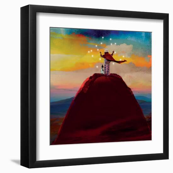 Catching Stars-Nancy Tillman-Framed Art Print