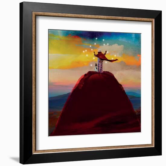 Catching Stars-Nancy Tillman-Framed Art Print