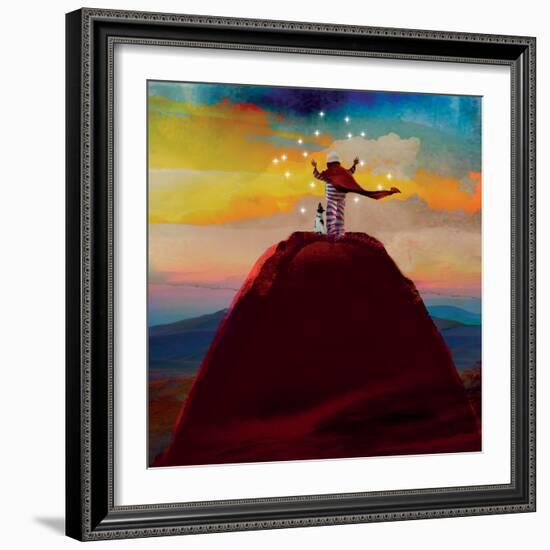 Catching Stars-Nancy Tillman-Framed Premium Giclee Print