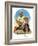 "Catching the Big One", August 3,1929-Norman Rockwell-Framed Giclee Print