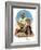 "Catching the Big One", August 3,1929-Norman Rockwell-Framed Giclee Print