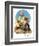 "Catching the Big One", August 3,1929-Norman Rockwell-Framed Giclee Print