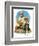 "Catching the Big One", August 3,1929-Norman Rockwell-Framed Giclee Print