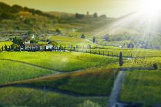 Tuscany Landscape, Italy-cate_89-Framed Photographic Print