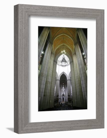 Catedral da Se, Sao Paulo, Brazil, South America-Yadid Levy-Framed Photographic Print