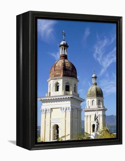 Catedral De La Asuncion on Parque Cespedes, Santiago De Cuba, Cuba, West Indies, Central America-R H Productions-Framed Premier Image Canvas