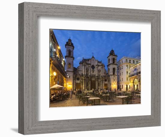 Catedral De la Habana, Plaza De la Catedral, Habana Vieja, Havana, Cuba-Jon Arnold-Framed Photographic Print