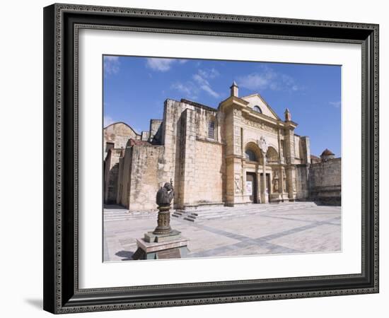 Catedral Primada De America, Zona Colonial, Santo Domingo, Dominican Republic-Christian Kober-Framed Photographic Print