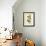 Catesby Bird & Botanical IV-Mark Catesby-Framed Art Print displayed on a wall