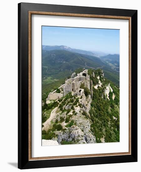 Cathar Castle Peyrepertuse-Marilyn Dunlap-Framed Art Print