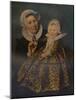 'Catharina Hooft With Her Nurse', 1619-1620 (c1927)-Frans Hals-Mounted Giclee Print